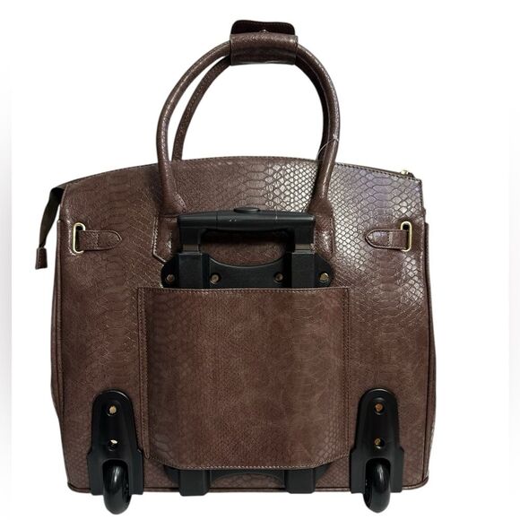 KC‎ Jagger Brown Rolling Suitcase - Picture 2 of 16